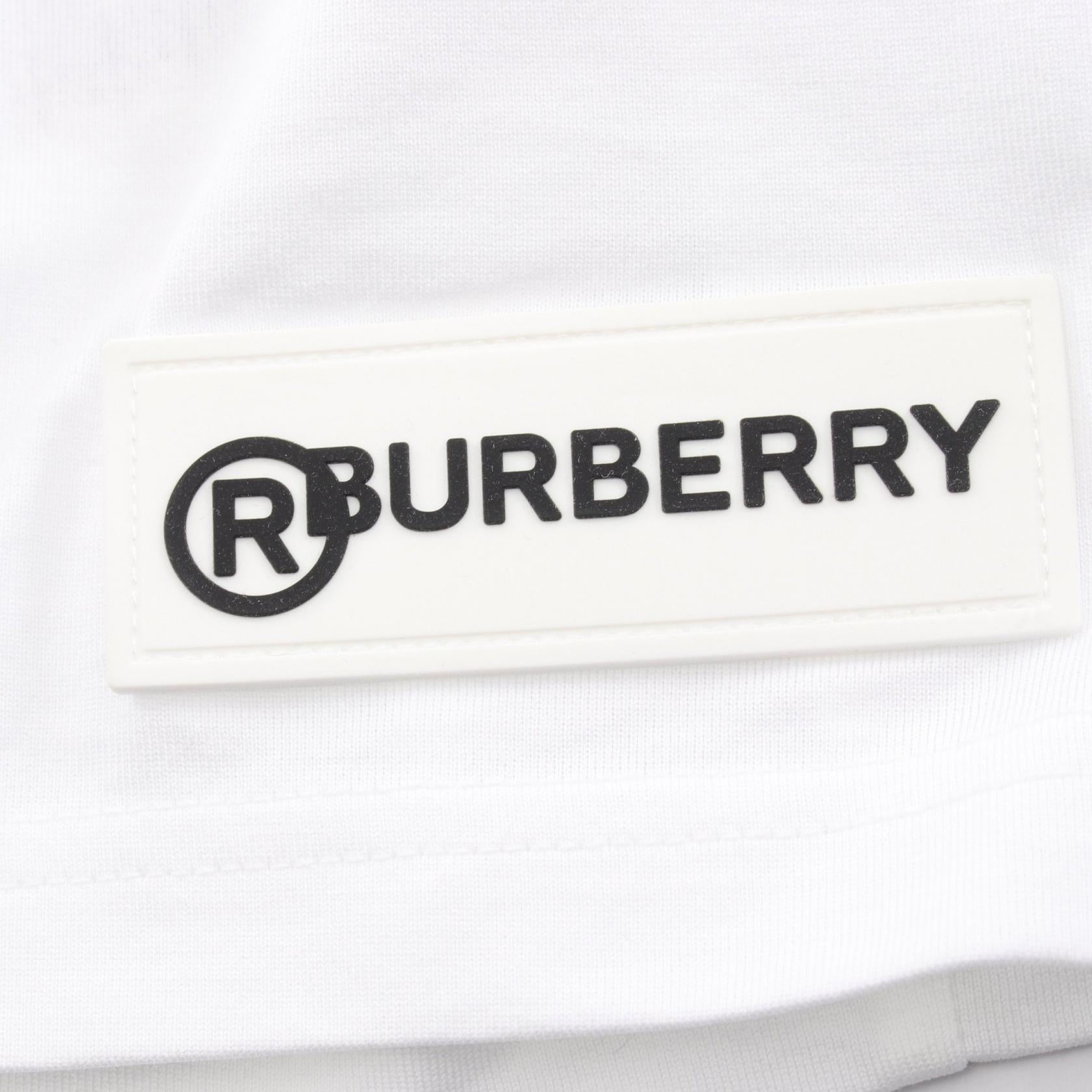 バーバリー コットン半袖Tシャツ