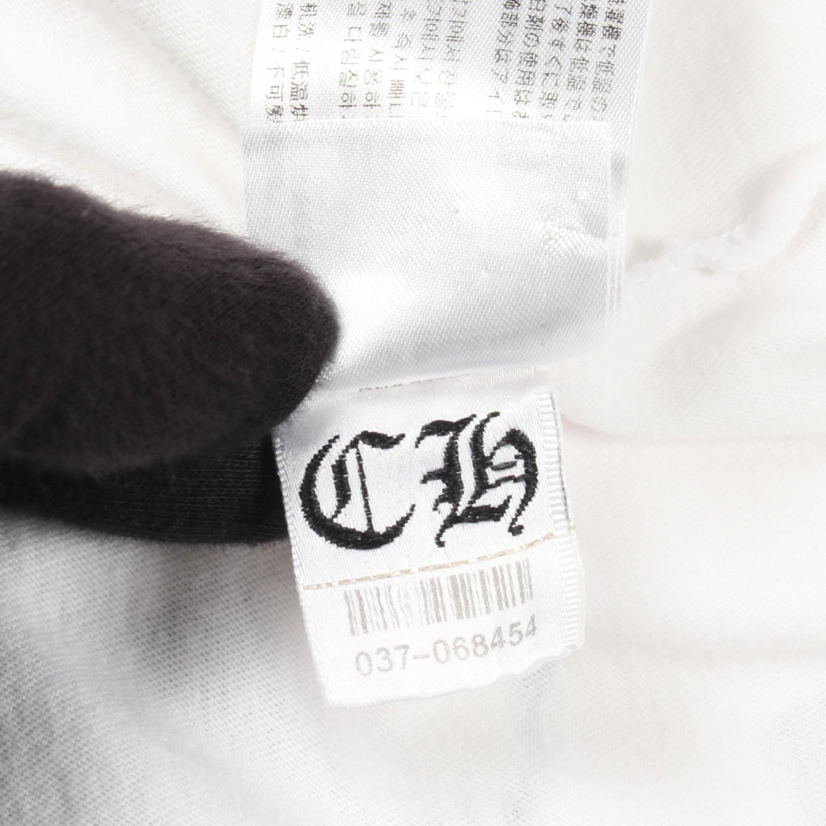 クロムハーツ FOTI HARRIS TEETER コットン長袖Tシャツ