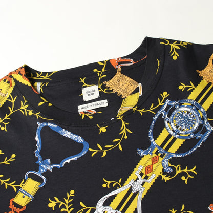 エルメス インターロックマキシ コットン半袖Tシャツ
