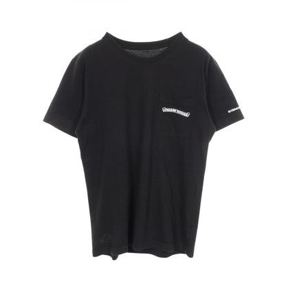 クロムハーツ スクロールラベル コットン 半袖Tシャツ