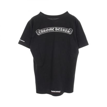 クロムハーツ スクロールラベル コットン 半袖Tシャツ
