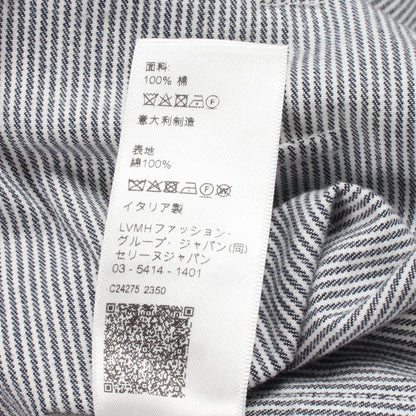 セリーヌ ストライプデニムワンピース