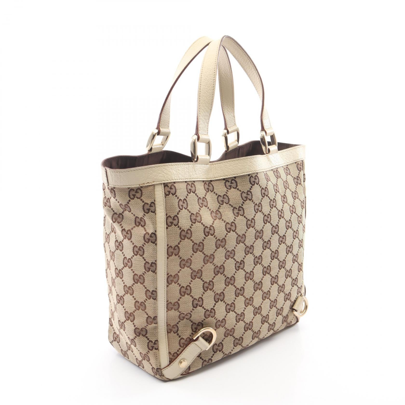グッチ アビー GGキャンバス トートバッグ