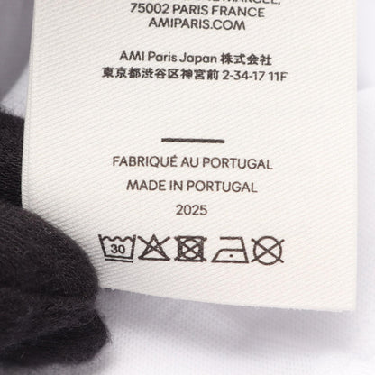 アミ コットン 半袖Tシャツ