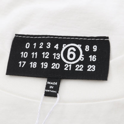 エムエムシックス ニューメリックロゴ コットン 半袖Tシャツ