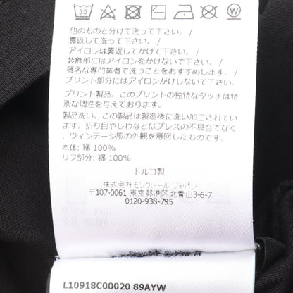 モンクレール ロゴプリント コットン 半袖Tシャツ