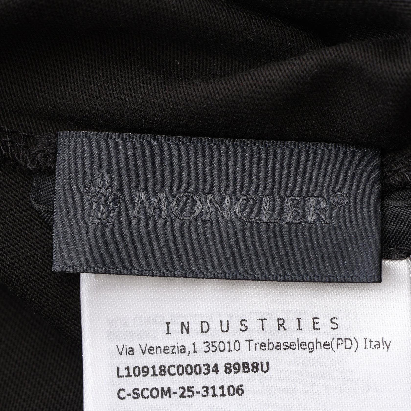 モンクレール グラフィックモチーフ コットン 半袖Tシャツ