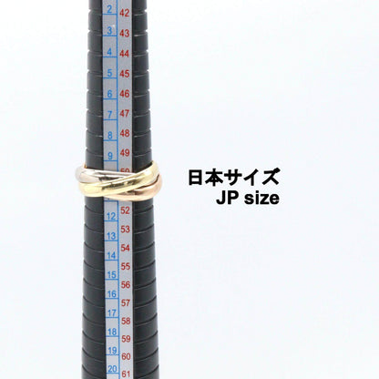 カルティエ トリニティ Au750 リング 51号