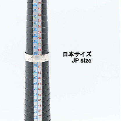 カルティエ ラブ K18ホワイトゴールド リング 18号