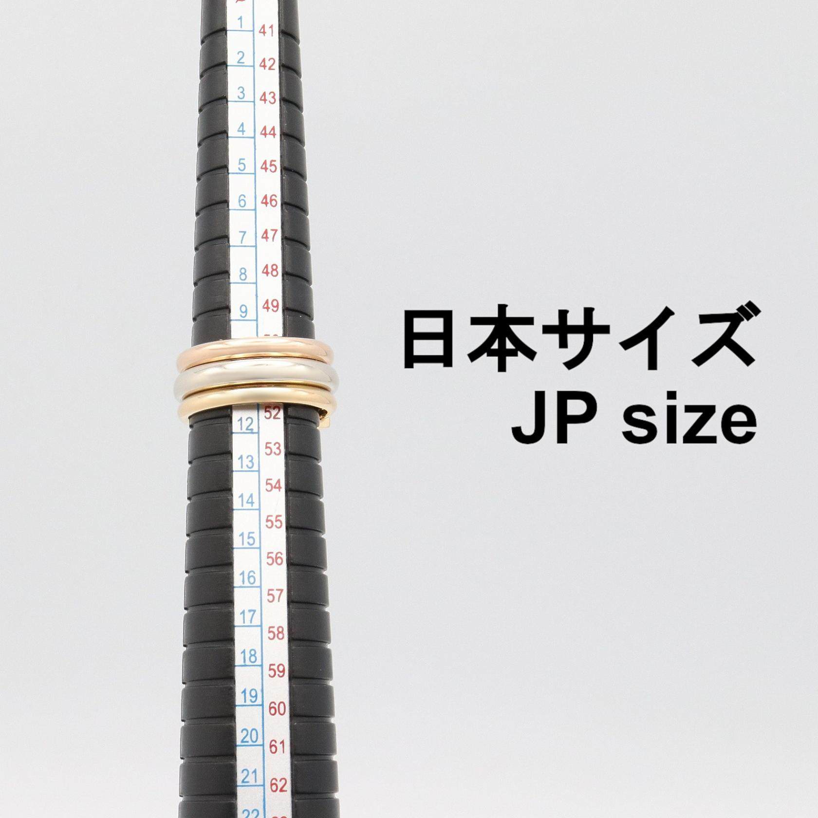 カルティエ 2C トリニティ Au750 ダイヤモンド リング 10号