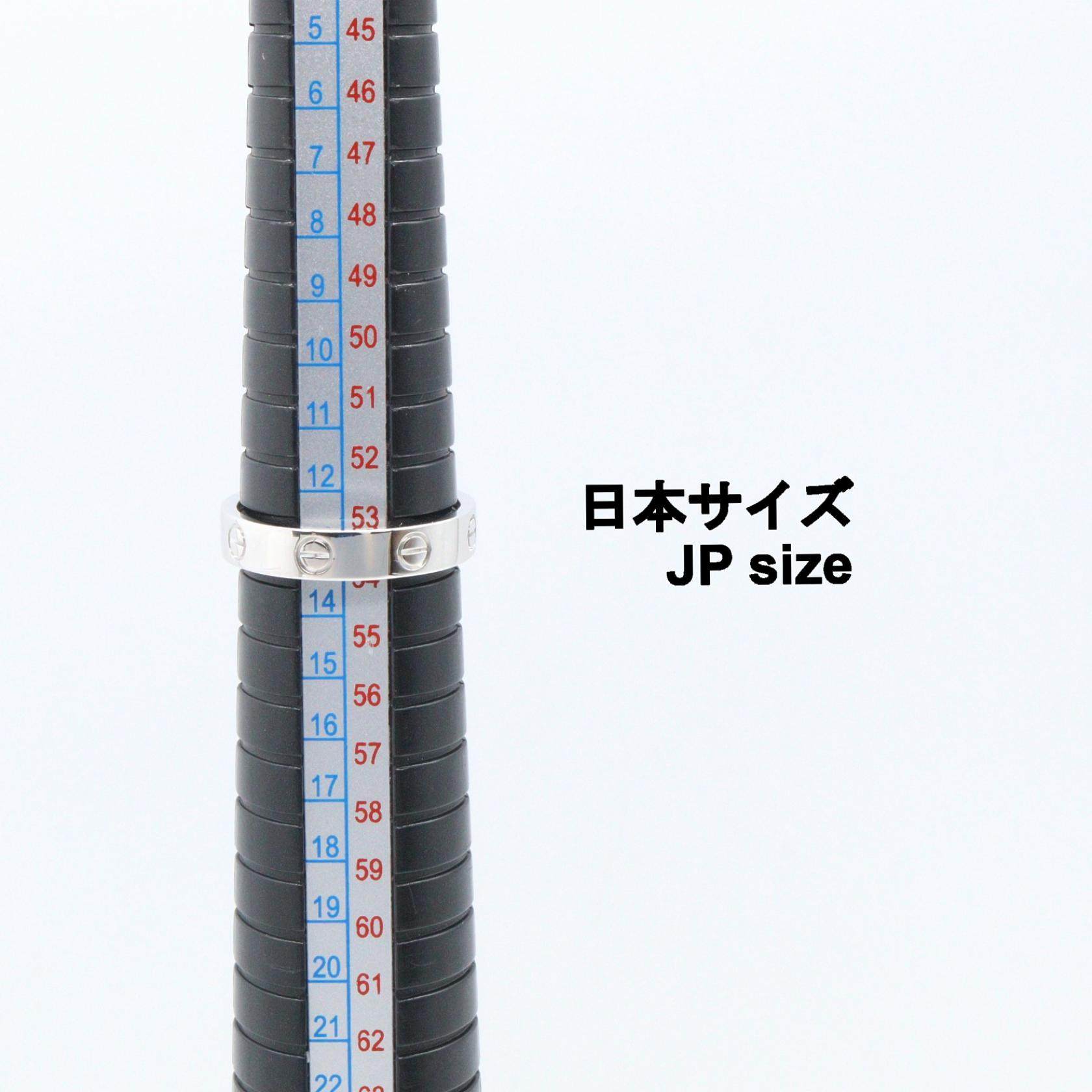カルティエ ミニラブ Au750ホワイトゴールド ダイヤモンド リング 13号
