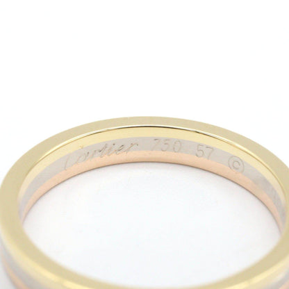 カルティエ ヴァンドーム Au750トリニティリング 16号