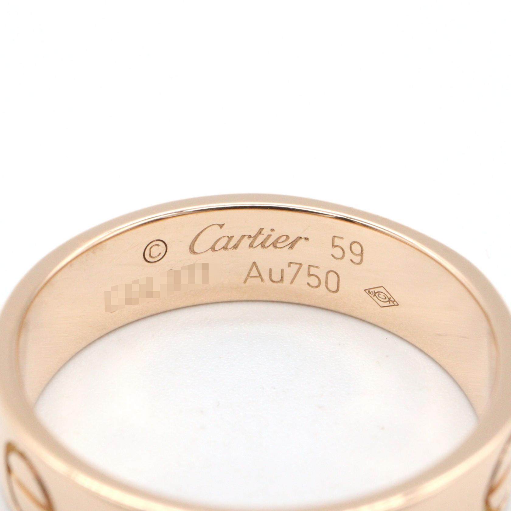 カルティエ ラブ Au750 リング 17号
