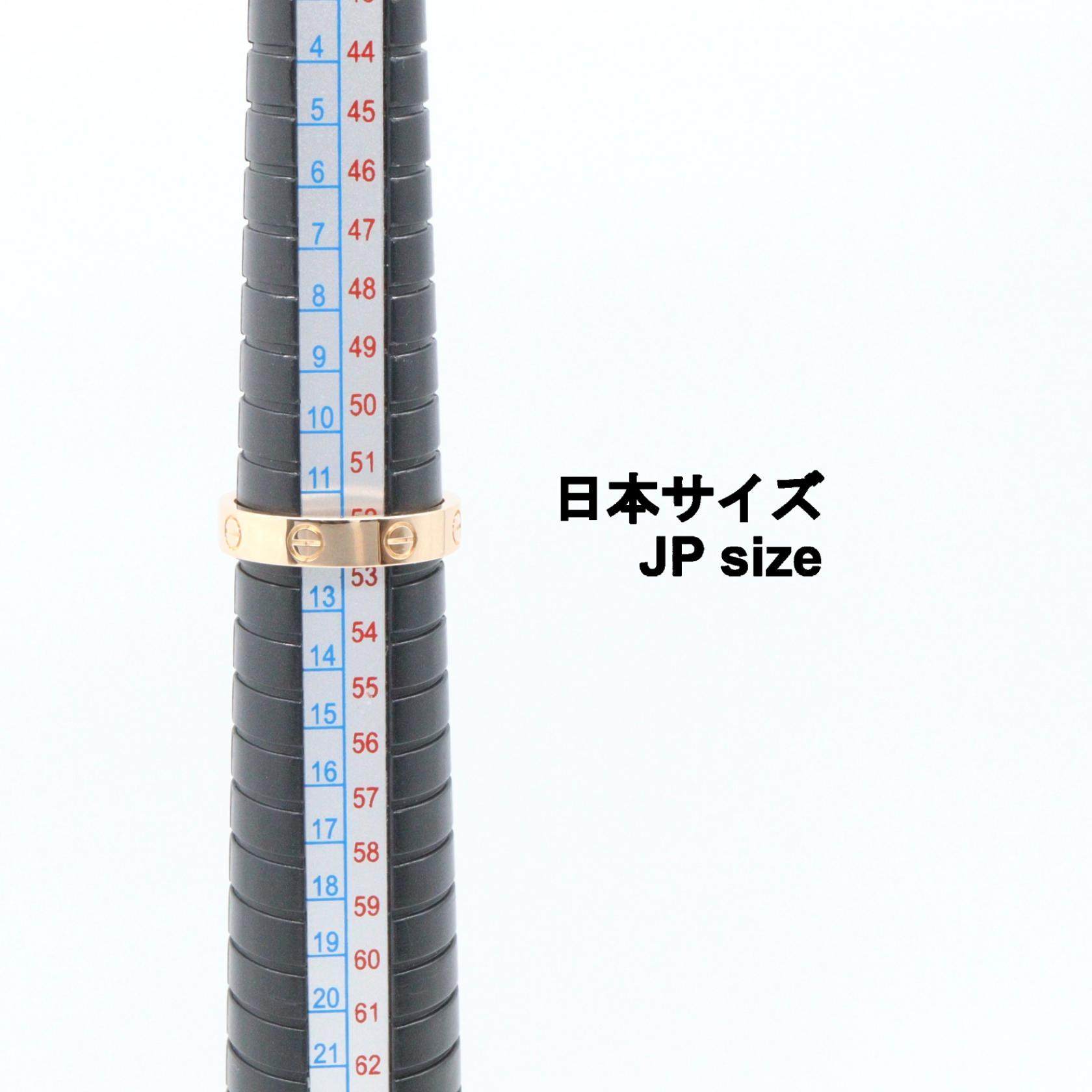 カルティエ ミニラブリング Au750 ダイヤモンドリング 53号
