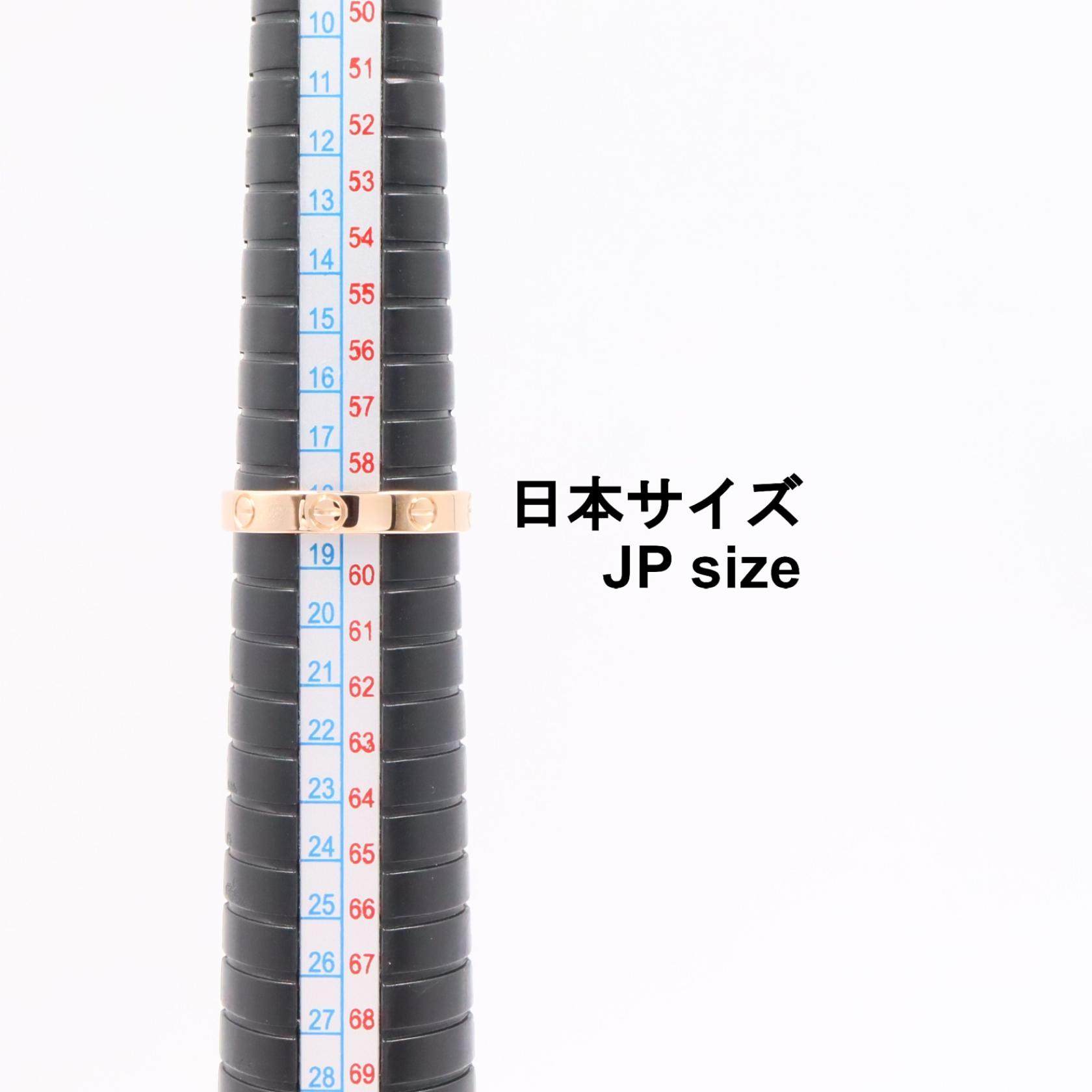 カルティエ ミニラブリング Au750 リング 18号