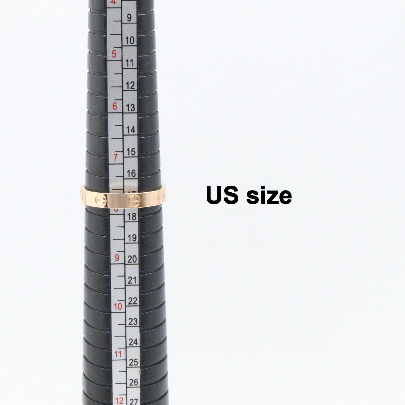 カルティエ ミニラブ Au750 リング 15.5号