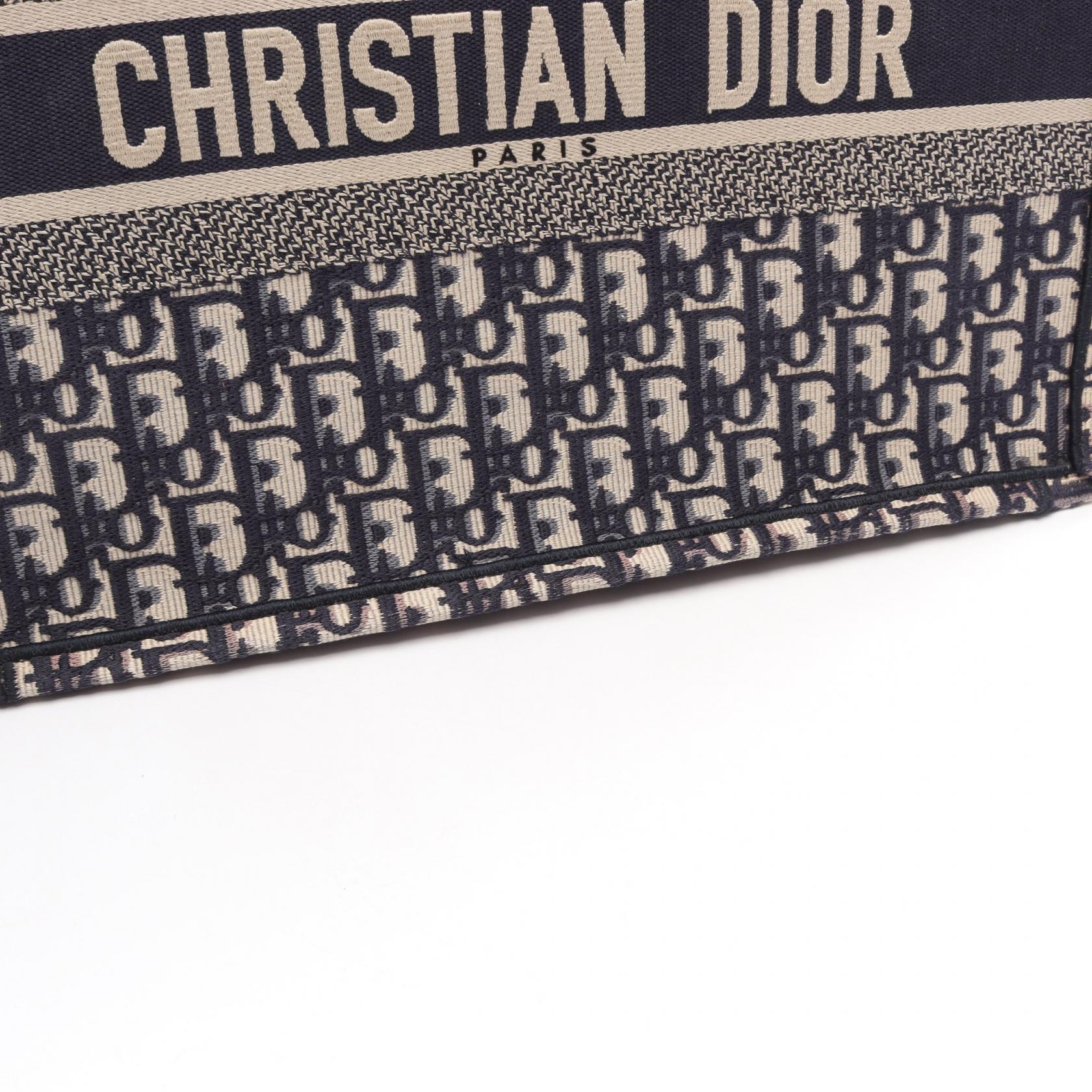 クリスチャンディオール BOOK TOTE キャンバストートバッグ