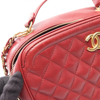 シャネル マトラッセ レザー2wayバッグ