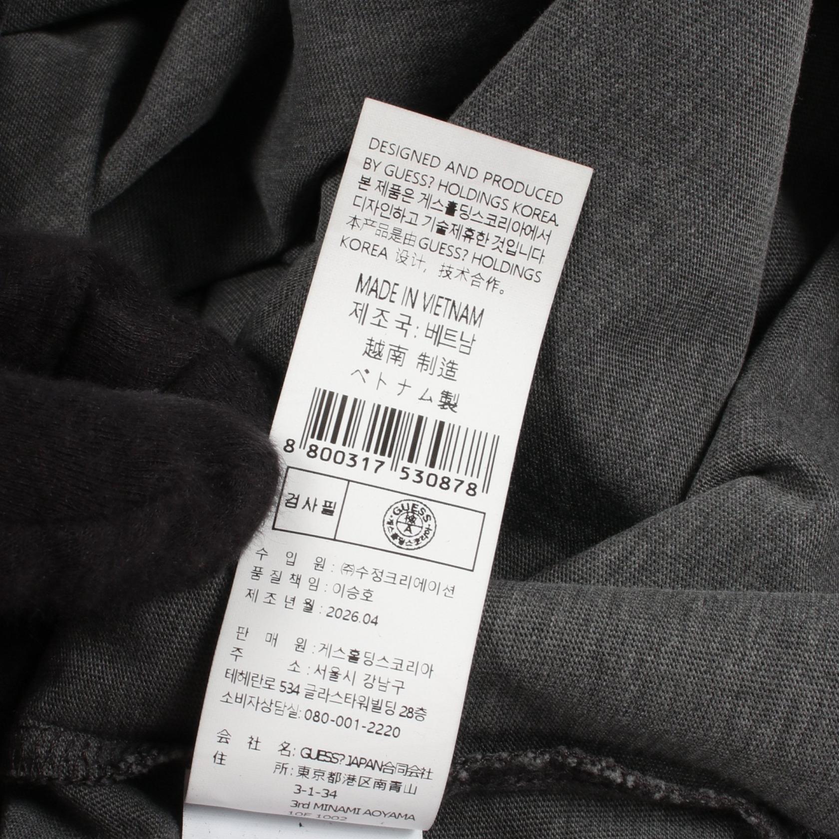 ゲス コットン半袖Tシャツ