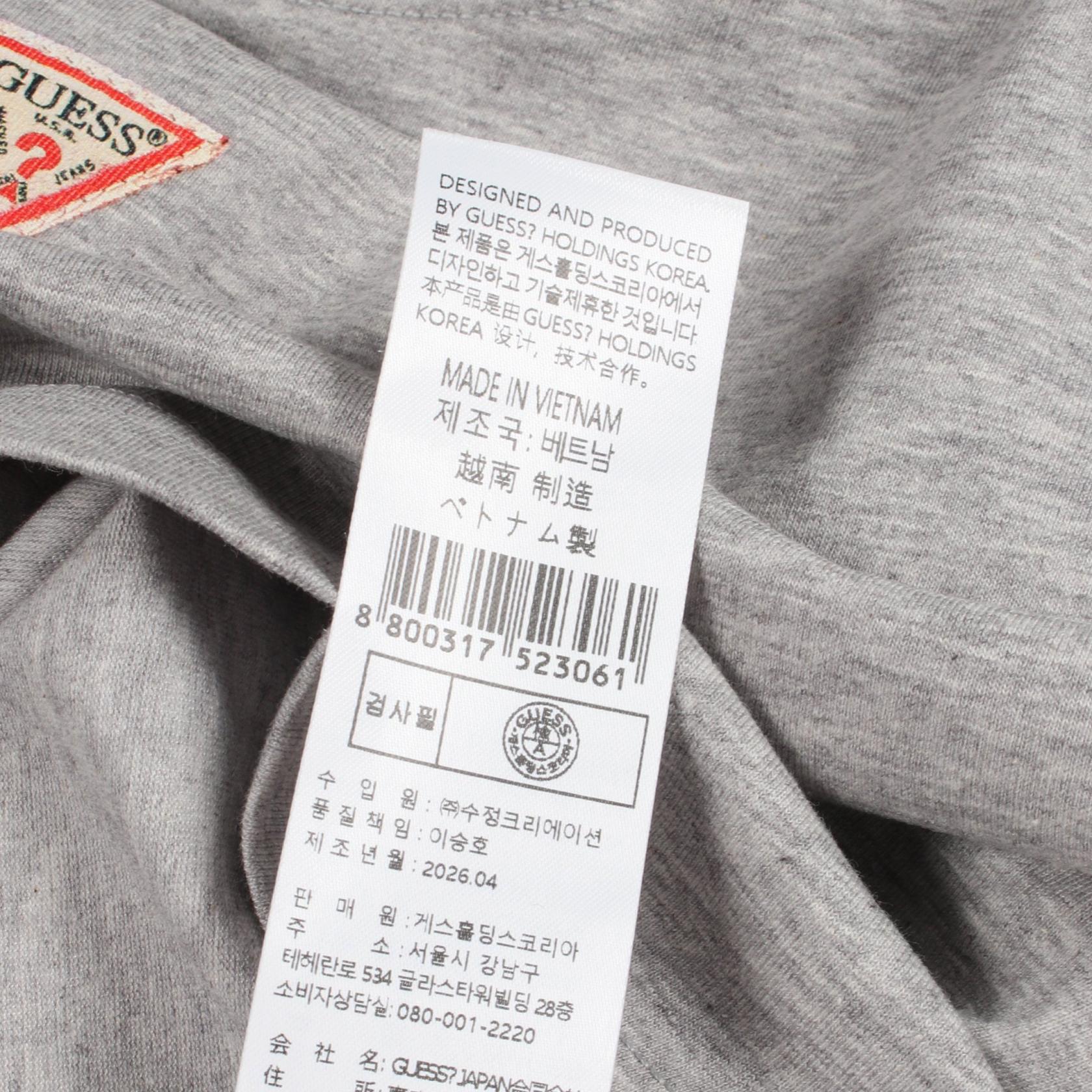ゲス コットン半袖Tシャツ