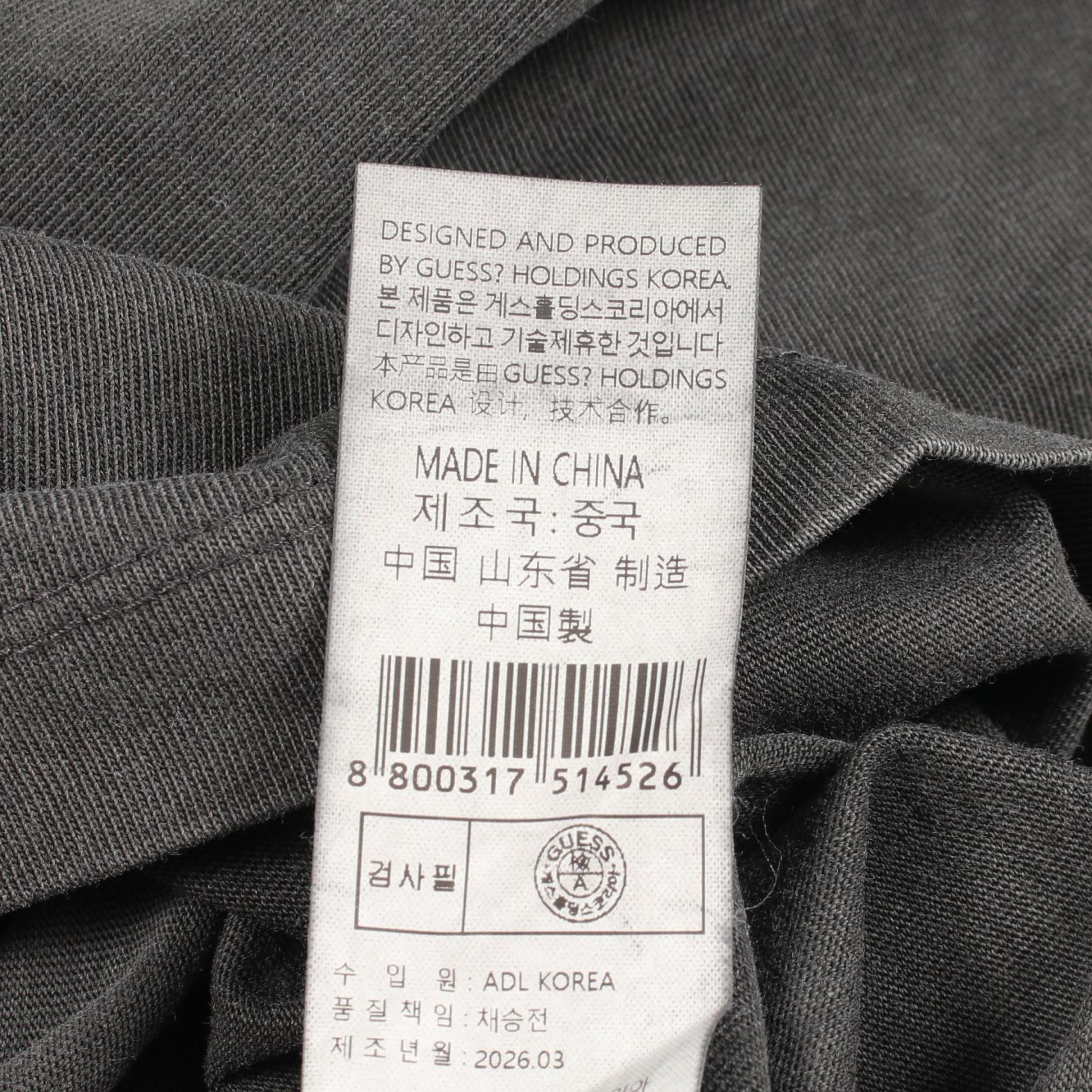 ゲス コットン 半袖Tシャツ