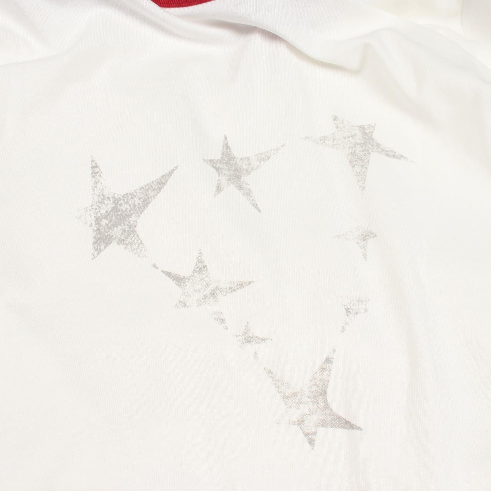ゲス スターグラフィックロゴ コットンTシャツ