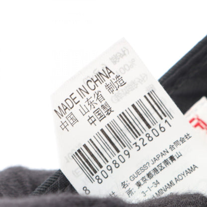 ゲス ロゴ コットン ベースボールキャップ