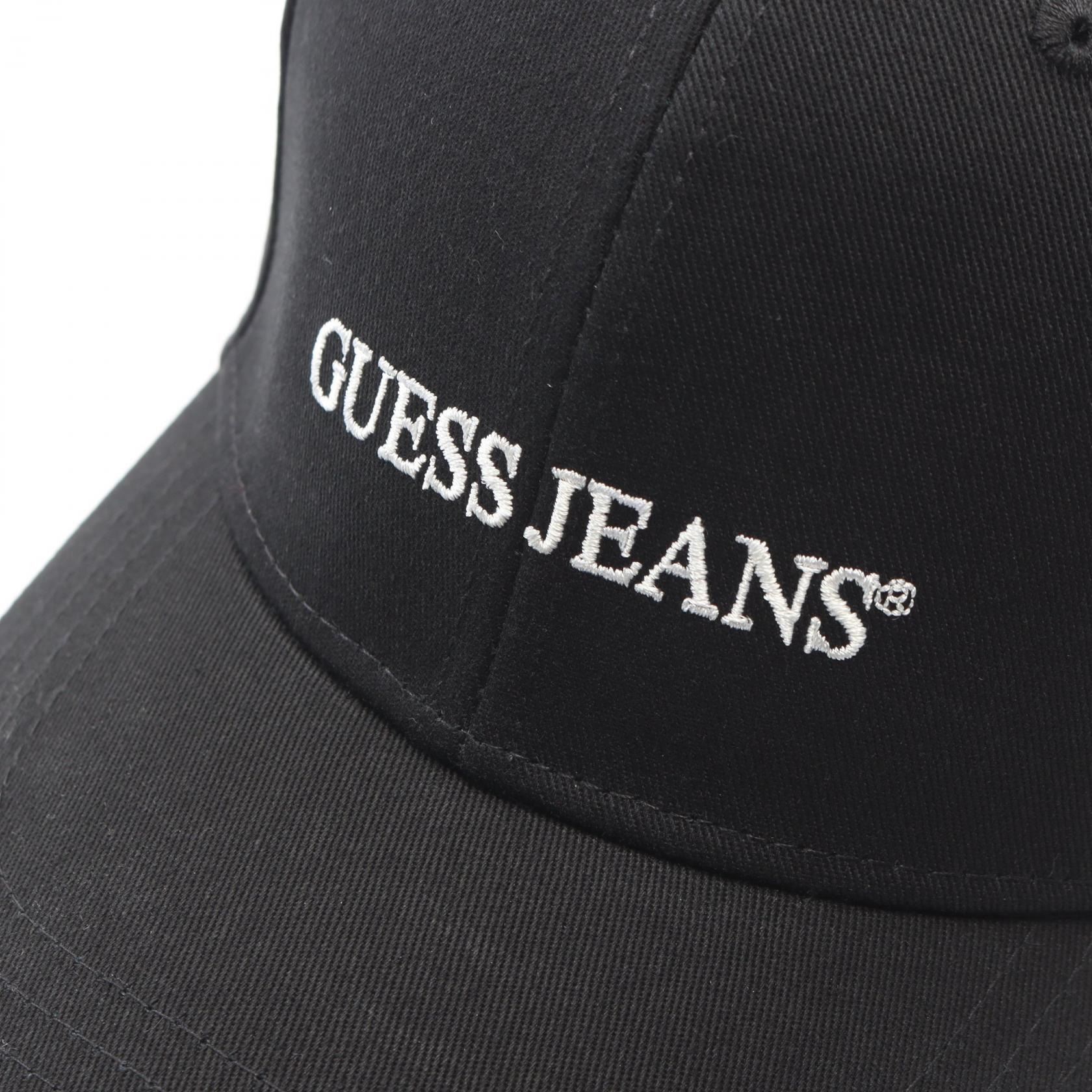 ゲス JEANS 3D Embro Baseball コットンキャップ