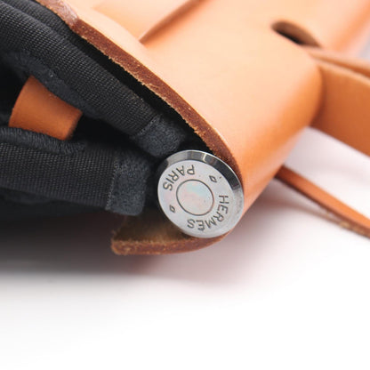 エルメス エールバッグPM トワルオフィシエ ヴァッシュハンター ハンドバッグ