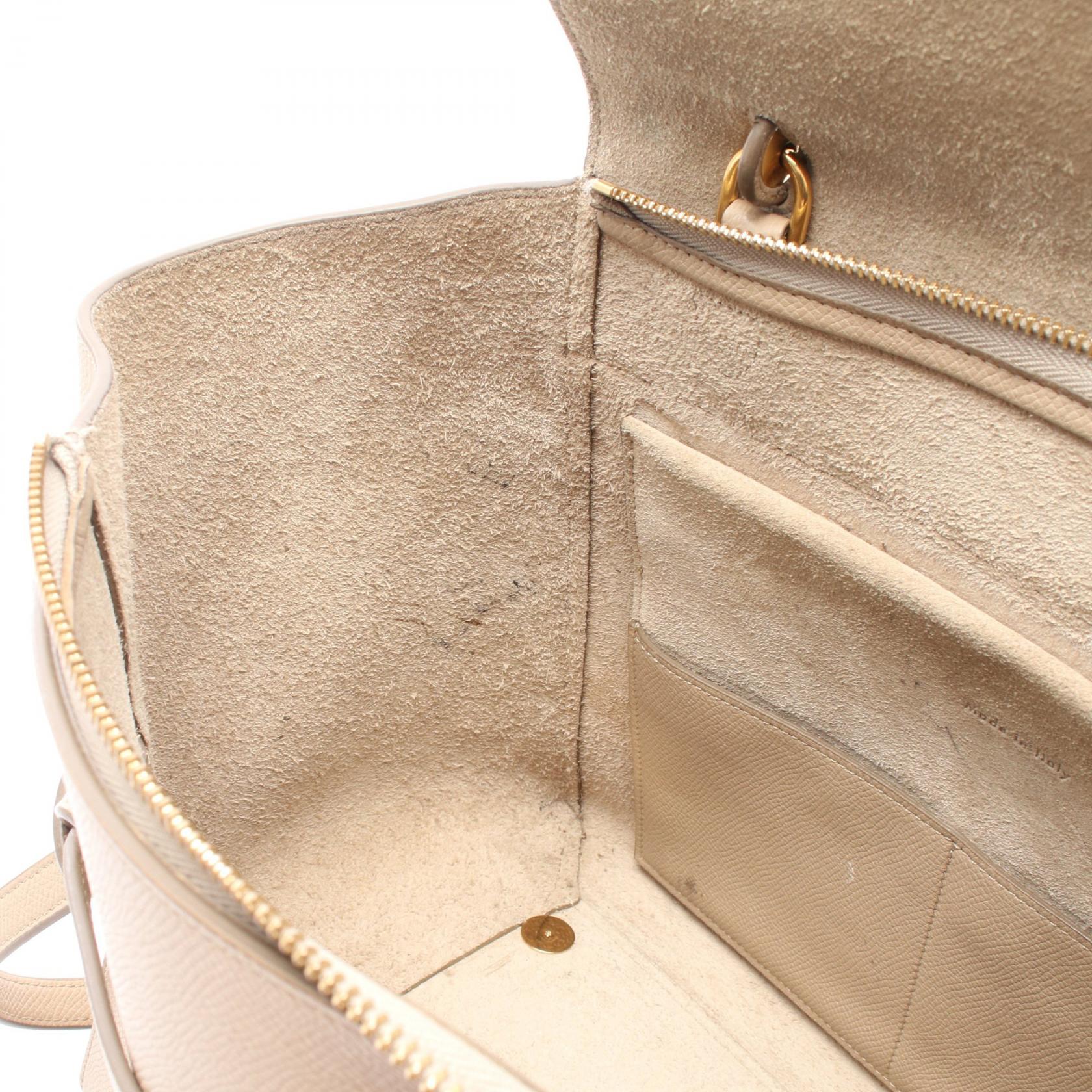 セリーヌ BELT BAG MINI レザーハンドバッグ