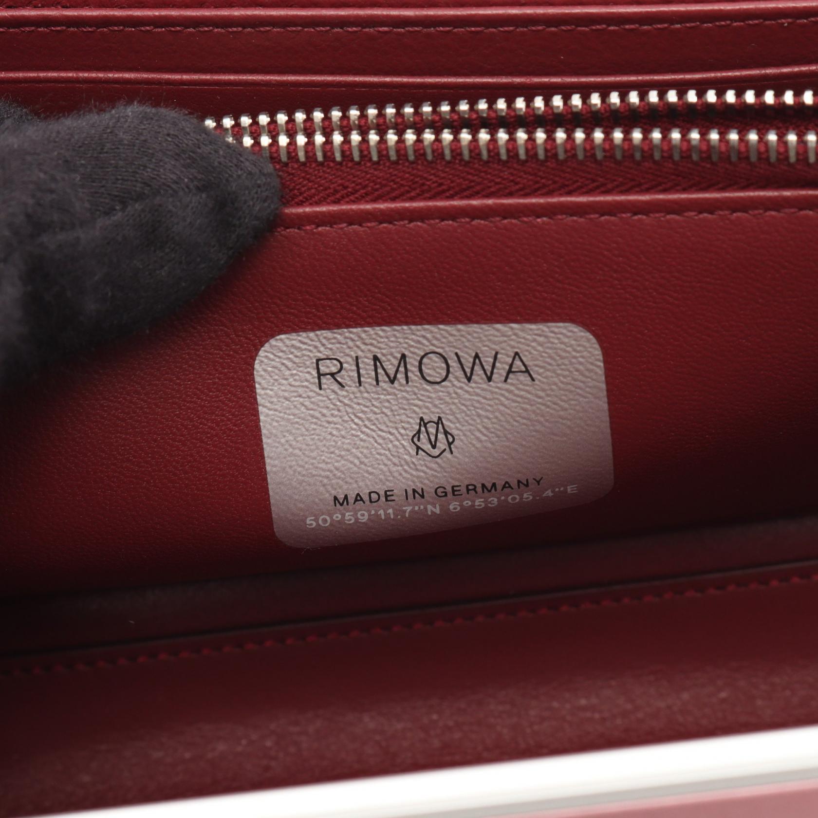 ディオール クリスチャンディオール RIMOWA アルミニウム レザー ショルダーバッグ
