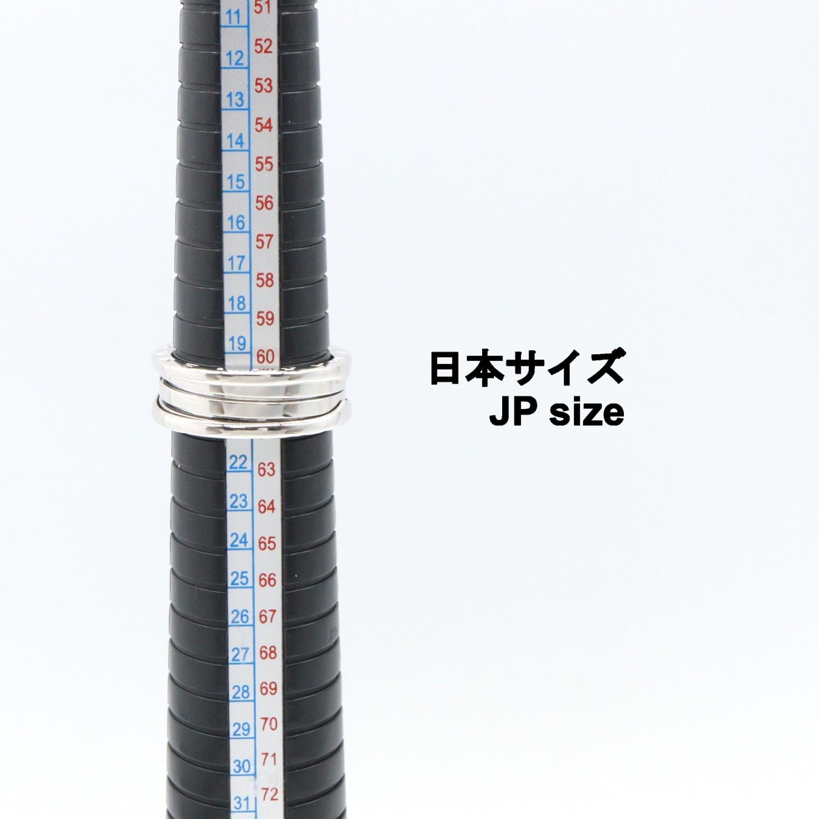ブルガリ ビーゼロワン Au750ホワイトゴールド リング 20号