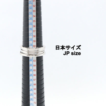 ブルガリ ビーゼロワン Au750ホワイトゴールド リング 20号