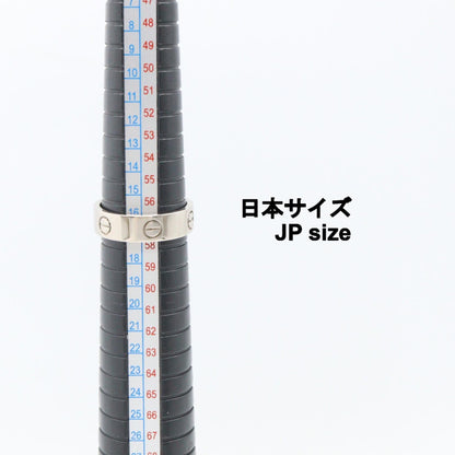 カルティエ ラブ Au750ホワイトゴールド リング 16号