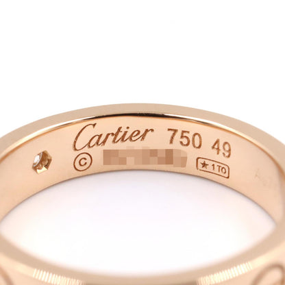 カルティエ ミニラブリング Au750 ダイヤモンドリング 49号