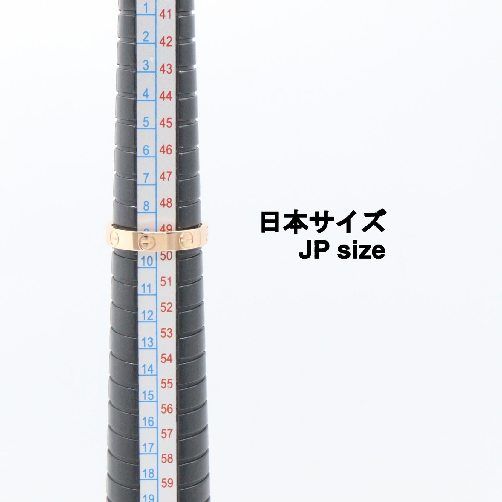 カルティエ ミニラブリング Au750 リング 9号