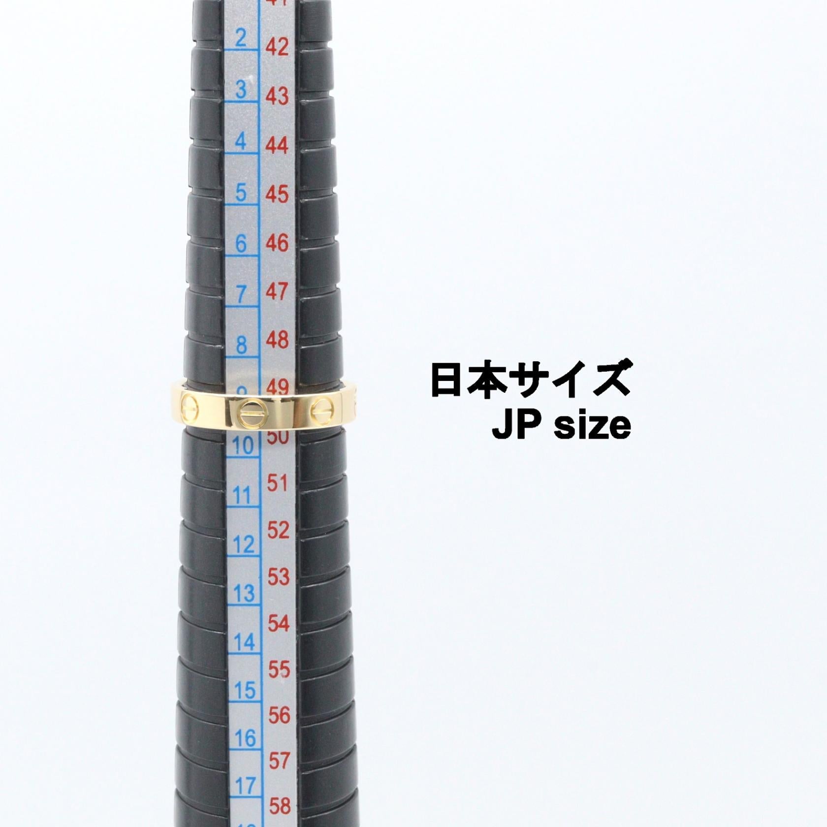 カルティエ ミニラブ Au750 リング 9号