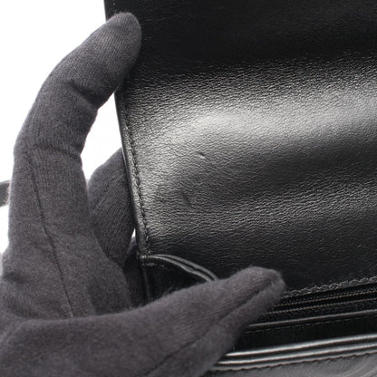 シャネル COCOエンボス レザー ショルダーバッグ