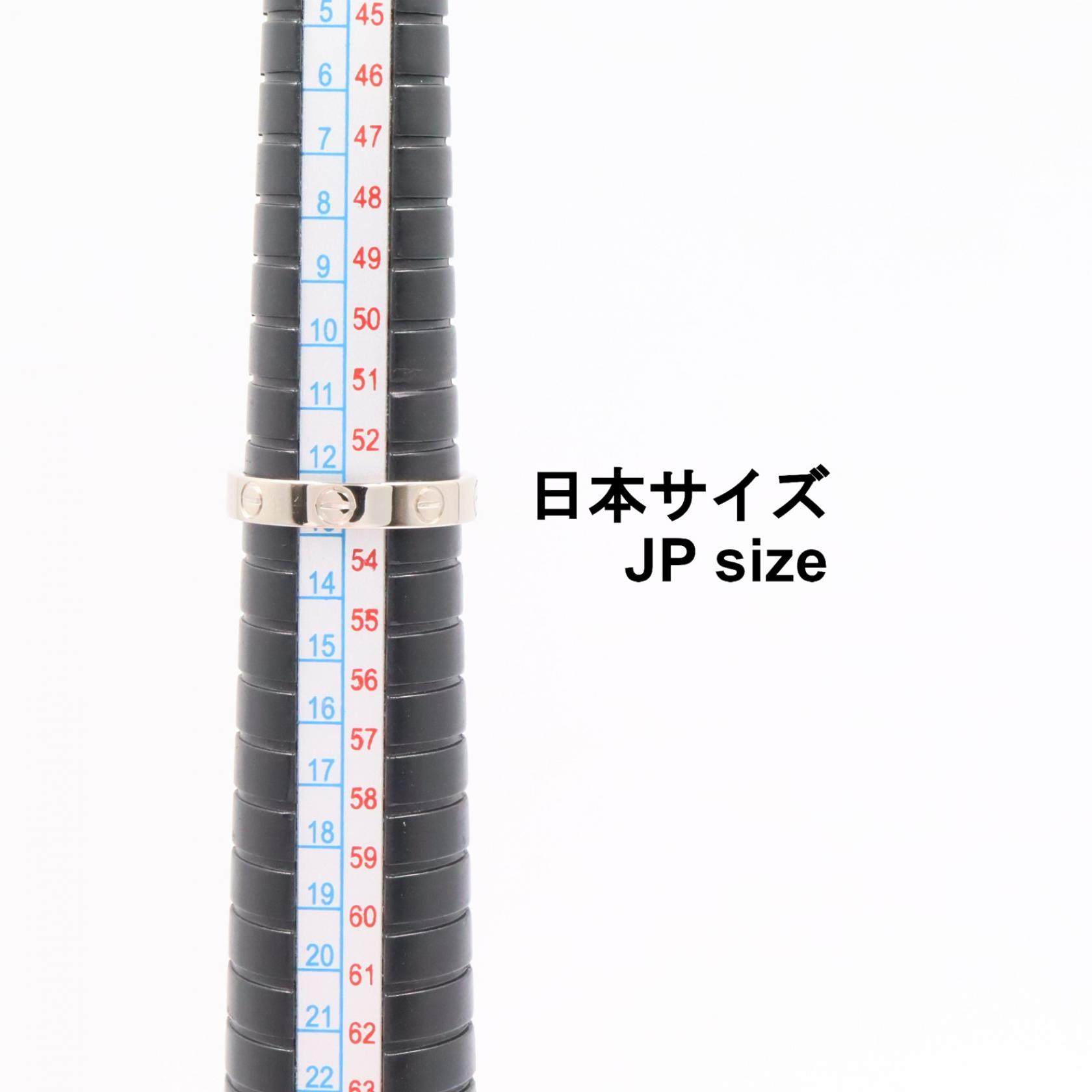 カルティエ ミニラブ K18ホワイトゴールド リング 53号