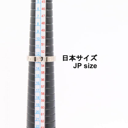 カルティエ ミニラブ K18ホワイトゴールド リング 53号