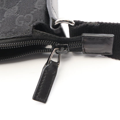 グッチ GGキャンバス レザーショルダーバッグ