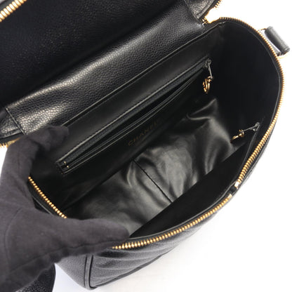 シャネル Vステッチ グレインドカーフ ショルダーバッグ