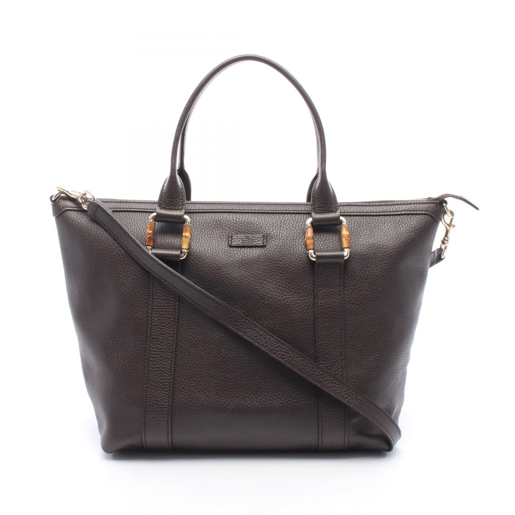 グッチ レザー2WAYトートバッグ