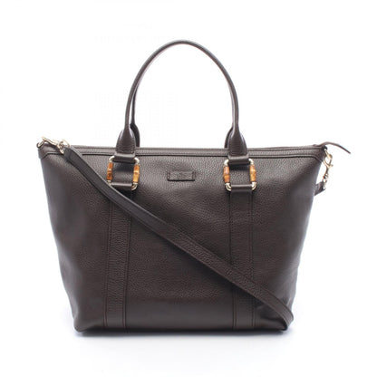 グッチ レザー2WAYトートバッグ