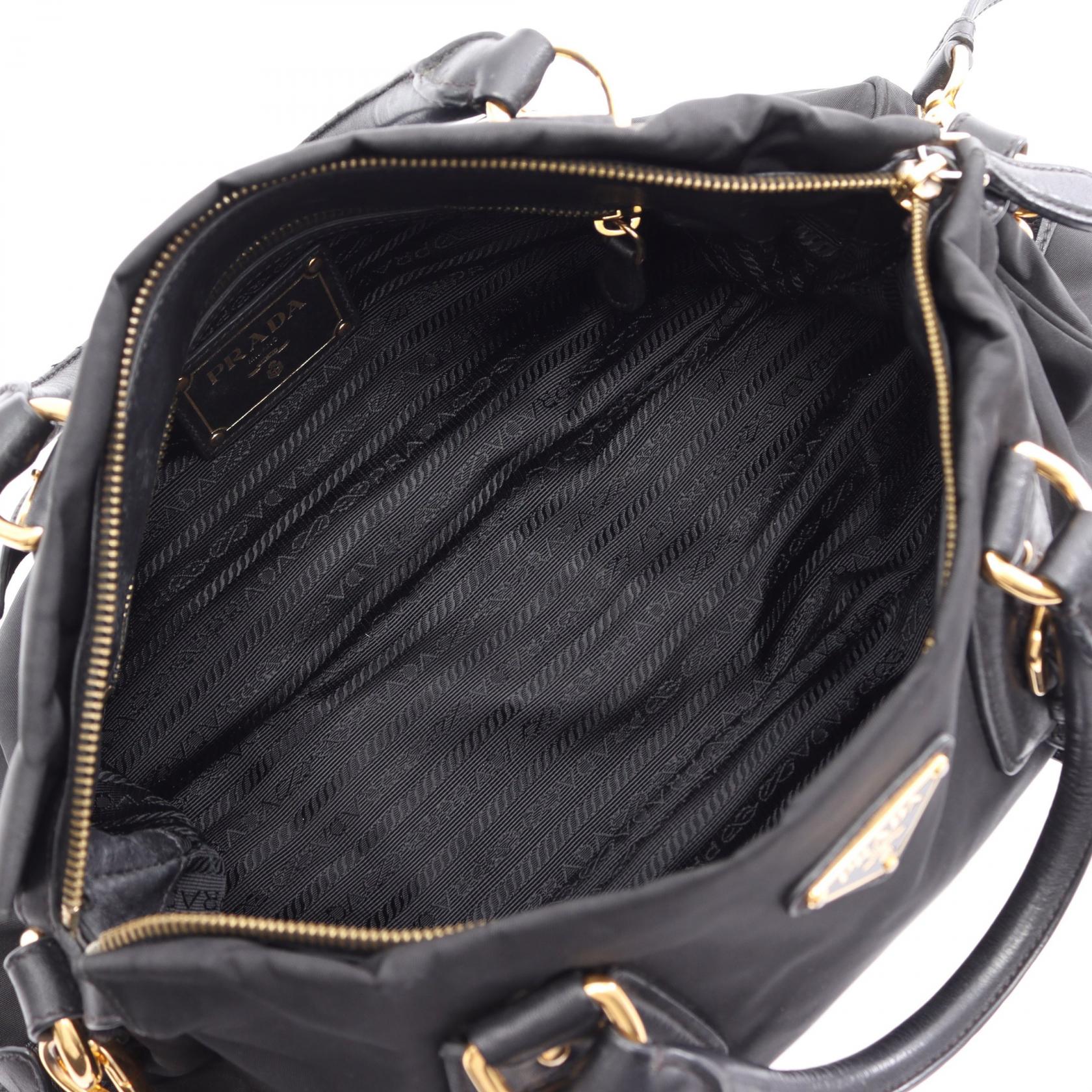 プラダ TESSUTO CALF 2wayハンドバッグ
