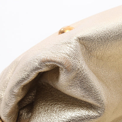 サルヴァトーレ フェラガモ ガンチーニ 2way レザーハンドバッグ