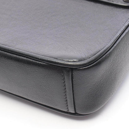 プラダ GLACE CALF レザーショルダーバッグ