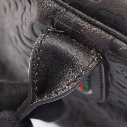 グッチ レザーハンドバッグ