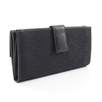 グッチ GGキャンバス レザー財布