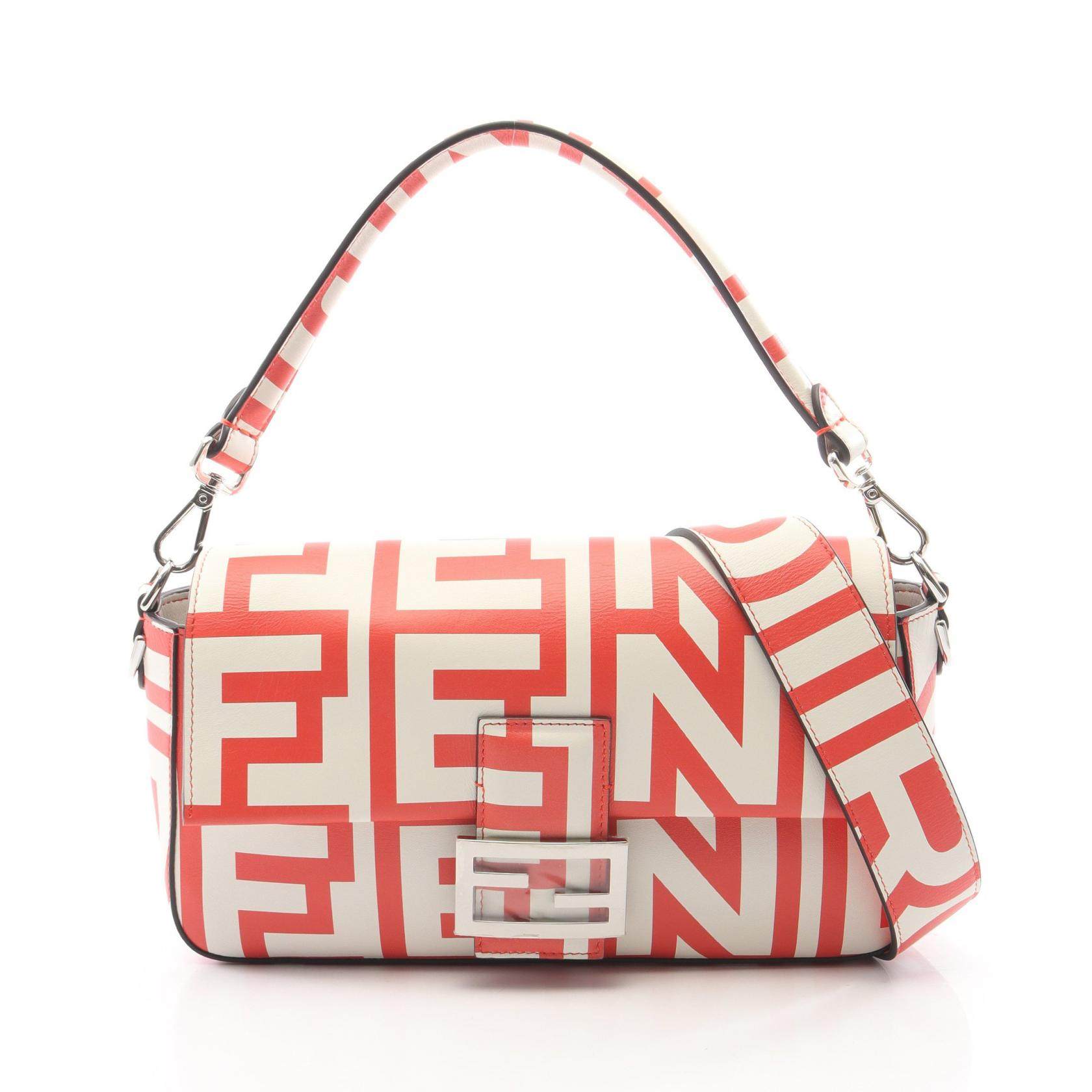 フェンディ FENDI × MARC JACOB レザー2wayハンドバッグ